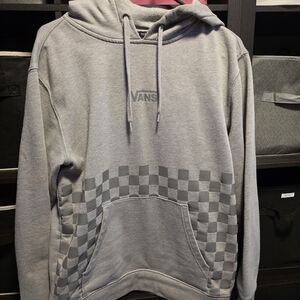 Vans Gray Checkered Hoodie